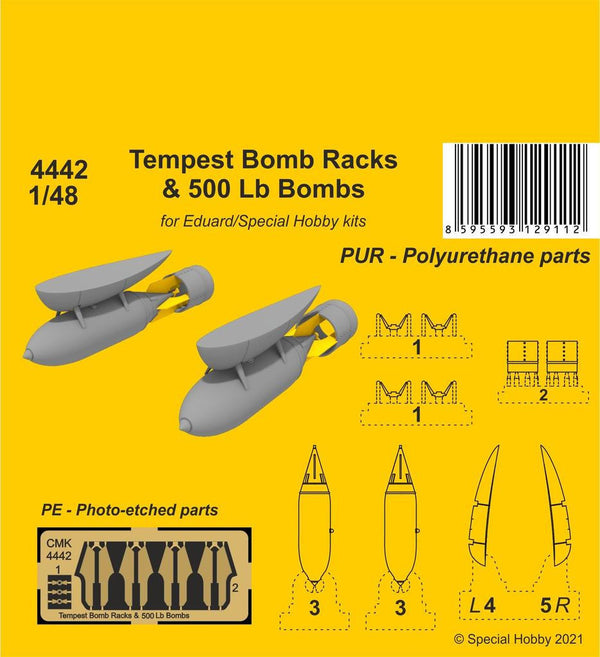 Italian WW II 25kg bombs (8pcs) 1/48