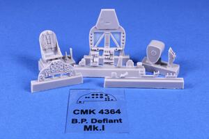 Defiant Pilot`s Cockpit set, for Airfix kit 1/48