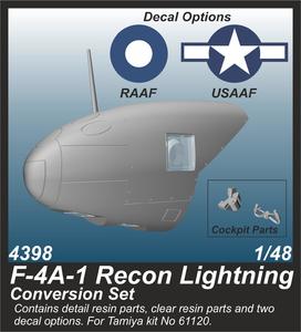 F-4A-1 Recon Lightning Conversion Set 1/48