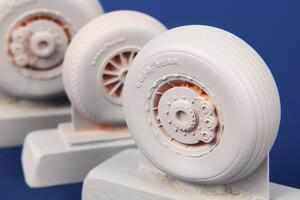 A-26 Invader Wheels Late Type / for ICM kit 1/48