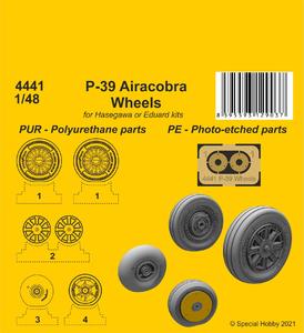 P-39 Airacobra Wheels 1/48