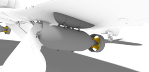 Tempest Bomb Racks & 1000 Lb Bombs 1/48