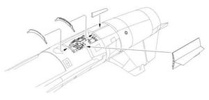 F-104G Starfighter - Engine set for Has 1/32