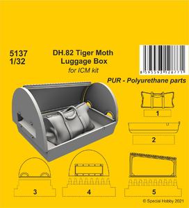 DH.82 Tiger Moth Luggage Box (ICM kit) 1/32