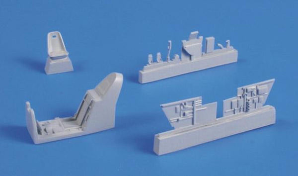 CMK-129-7311 - 1/72 CMK Bf 109E-7/Trop Â– Interior set for Airfix kit Resin