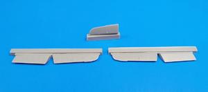 Messerschmitt Me-163A - Control Surfaces Set for Special Hobby/Condor kits 1/72