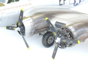 Boeing  B-17G – Engine Set (port side engine, 1pcs) for Airfix kit 1/72