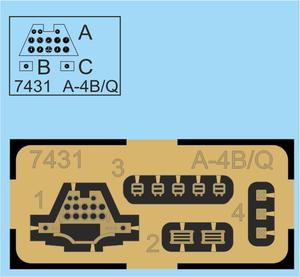 A-4B/Q Skyhawk Interior 1/72