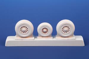 A-26 Invader Wheels Late Type / for Italeri kit 1/72