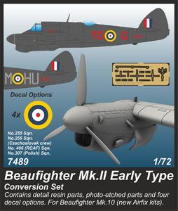 Beaufighter Mk.II Early Type Conversion set 1/72