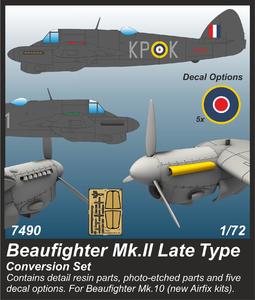 Beaufighter Mk.II Late Type Conversion set 1/72