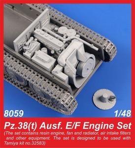 Pz.38(t) Ausf. E/F Engine Set 1/48