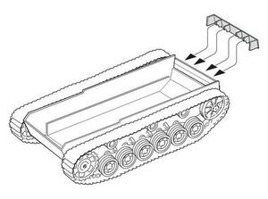 Pz.Kpfw III -  Correction Rear Hull Armor 1/35