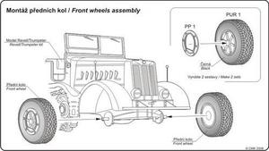 Sd.Kfz.9 Famo wheels for REV/Trump 1/72