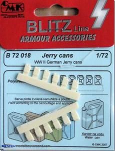 WW II German Jerry Cans 12 pcs 1/72