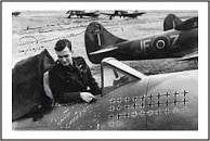 Pierre H. Clostermann - French (RAF) WWII Ace  (1.fig for Tempest) 1/48