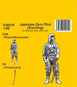 Japanese Zero Pilot (Standing) 1/48