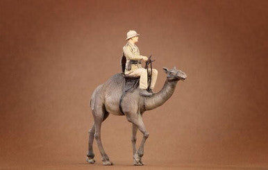 1/48 CMK Afrikakorps Soldier Riding Camel  / 3D Printed