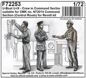 U-Boat U-IX – Crew in Command Section 3 fig. 1/72