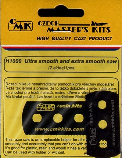 Ultra smooth and extra smooth saw (2 sides)1p