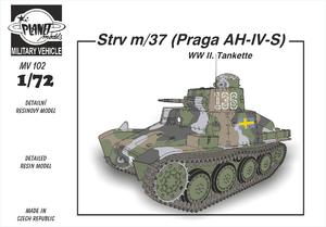 Strv m/37 (Praga AH-IV-S) WWII Tankete 1/72