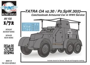 TATRA OA vz.30 / Pz.SpW.30(t) Czechoslovak Ar 1/72