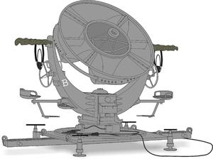 Ringtrichter Richtungshörer Horchgerät  (RRH) – German WW2 Acoustic Monitoring Device 1/72