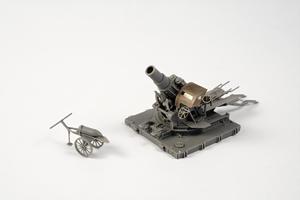 Austro-Hungarian WWI 30,5 cm Belagerungsmörser M.11 (Skoda 30,5cm Haubitze) all resin kit 1/72