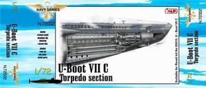 U-Boot VII Torpedo section for REV 1/72