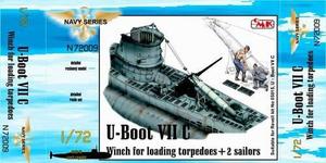 U-Boot VII Winch for loading torpedoes for RE 1/72