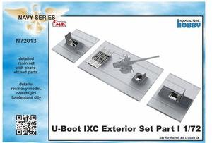 U-Boot IX Exterior Set Part I, for Revell kit 1/72