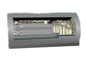 U-Boot IX Diesel Engine section 1/72