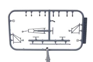 U-Boot IX Stern Torpedo w/Loading Winch and Cart, for Revell kit 1/72