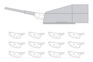 Secondary Armament Blast bags(12pcs) for Tru 1/200