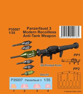 Panzerfaust 3 - Modern Recoilless Anti-tank Weapon 1/35