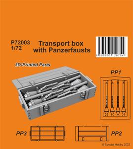 Transport box with Panzerfausts 1/72