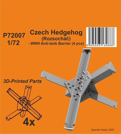 1/72 CMK Czech Hedgehog (Rozsocha)  WWII Antitank Barrier (4 pcs)