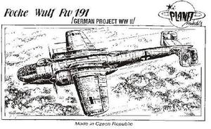 Focke-Wulf Fw 191 1/72