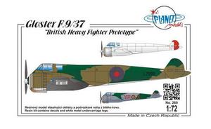 Gloster F.9/37 British Heavy Fighter Prototyp 1/72