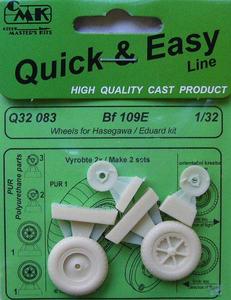 Bf 109E Wheels for Has/Edu kit 1/32