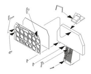 F-86F Sabre-Instrument panel for Has 1/32