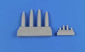 Tempest Mk.II/V/VI - Early and late cannon barrels for Special Hobby/Pacific Coast kits 1/32