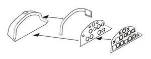 Canberra PR Mk.9 Instrument panel for AIR 1/48