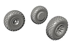 P-40 Wheels – Diamond Tread for Special Hobby kits 1/72