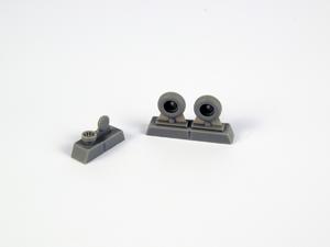 P-40 Wheels – Block Tread for Special Hobby kit 1/72