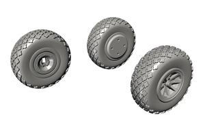 P-40 Wheels – Cross Tread for Special Hobby kit 1/72