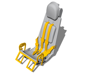 Heinkel He 162A Ejection Seat 1/72