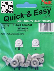 F-14D Tomcat Wheels 1/72