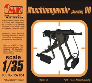 WWII German Machine Gun Maschinengewehr(Spand 1/35