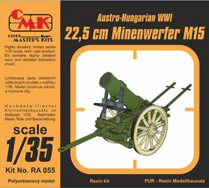 22,5 cm Minenwerfer M15 1/35